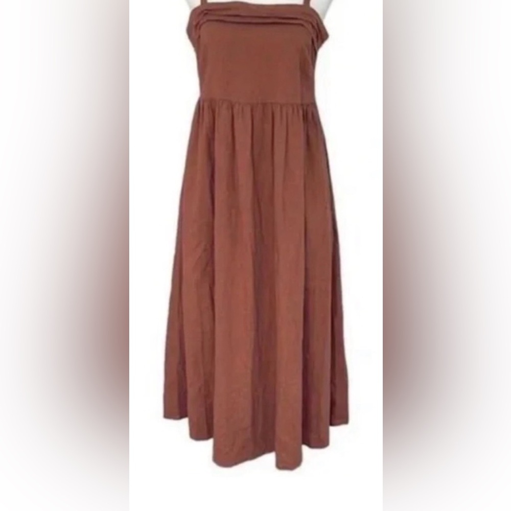 Joie Linen‎ Strapless Dress